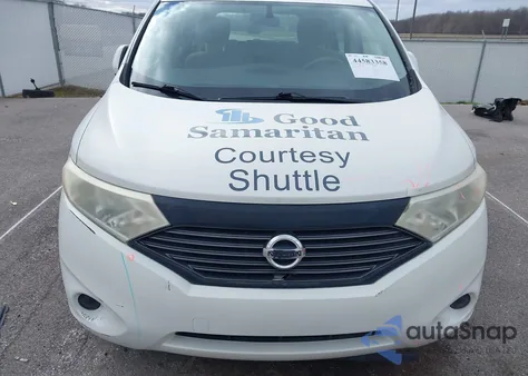 2013 Nissan Quest S from USA, damaged, VIN JN8AE2KP2D9070780